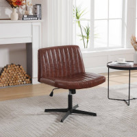 WOLTU relaxation chair, upholstered chair, height adjustable, 360° rotatable, faux leather
