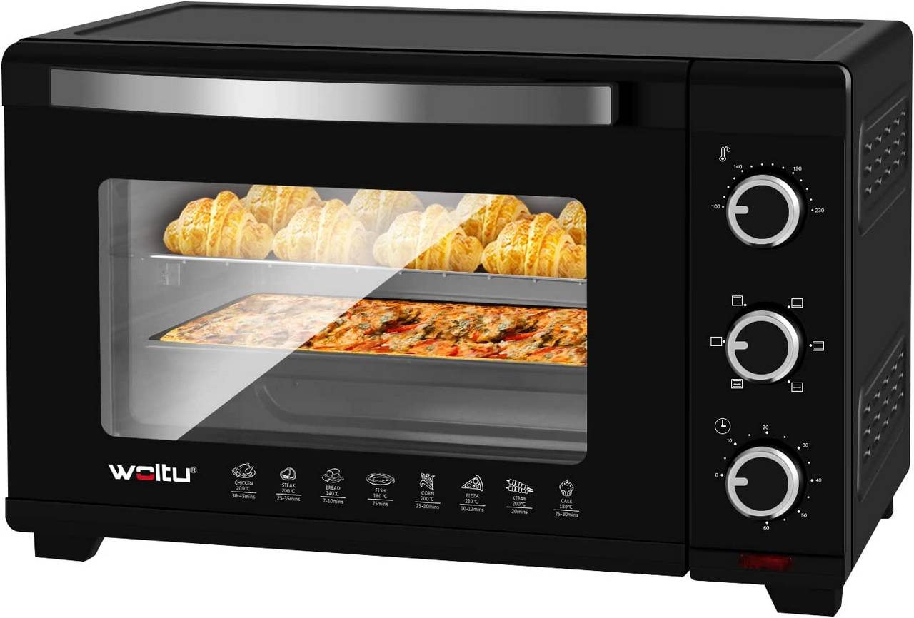 220 v12lirus forno elettrico per uso domestico piccolo mini retro verticale piccolo  forno multifunzionale forno per pizza - AliExpress