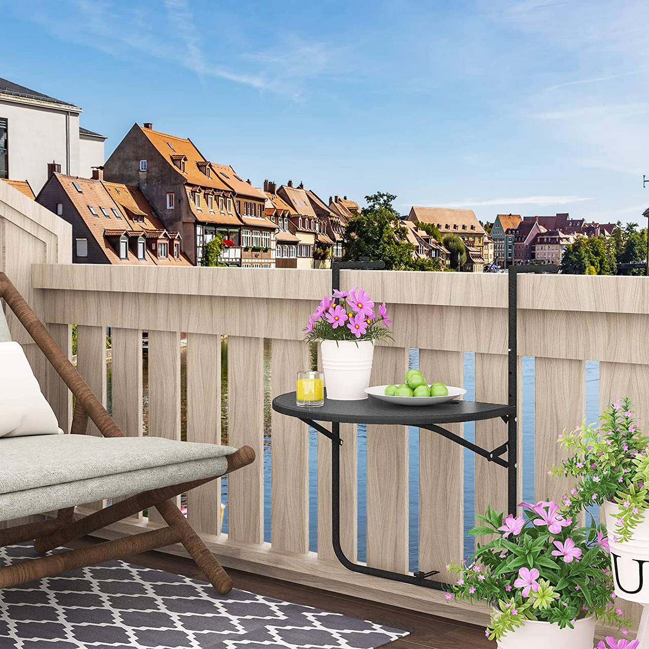 WEKA - Armario para balcón/terraza 195B - 43 x 80 x 160 cm