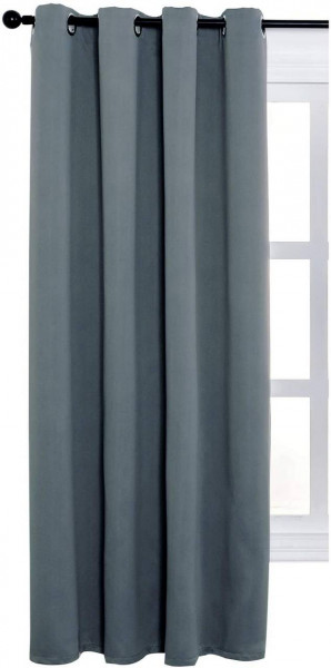 Sehr Schöne Blickdicht Vorhänge aus 100% Polyester mit Ösen im 11 Farben &  3 größe bei Woltu