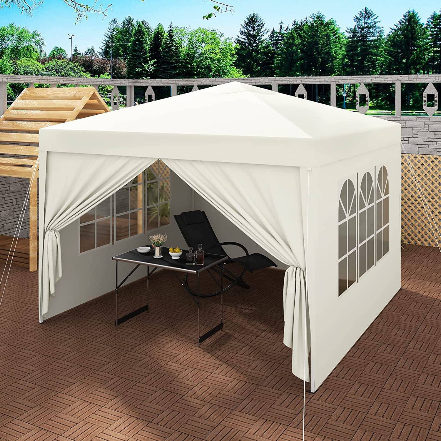 Carpa Plegable 3x3 Para Exterior Camping Altura Ajustable 323