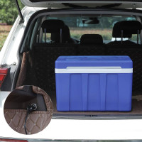 Kühlbox mi Rollen für Auto & Camping Warm-Kalt 50L A++, Blau