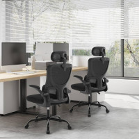 WOLTU office chair ergonomic, desk chair mesh, height adjustable