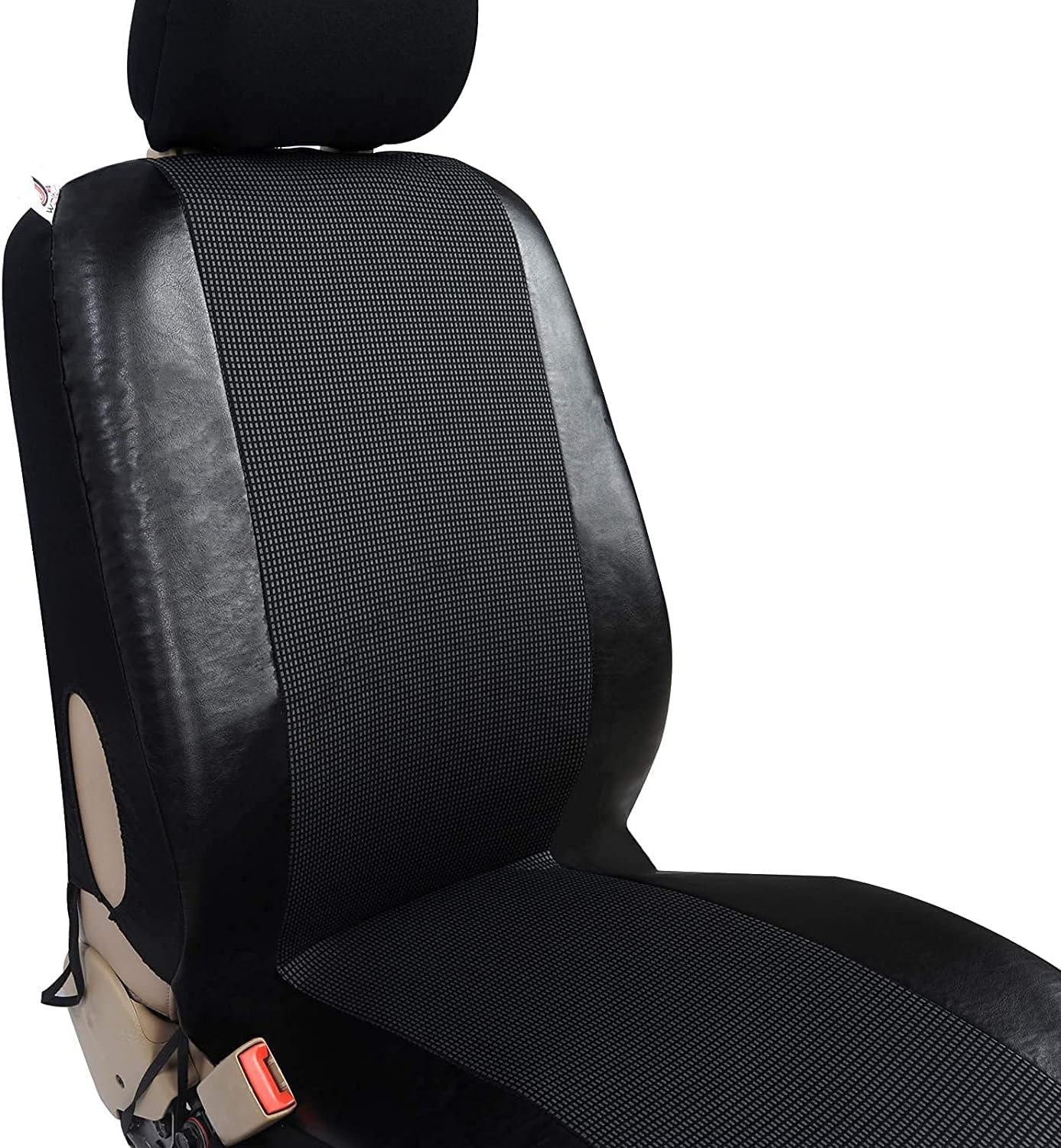 Protezione per sedile auto 135x145 cm in poliestere nero