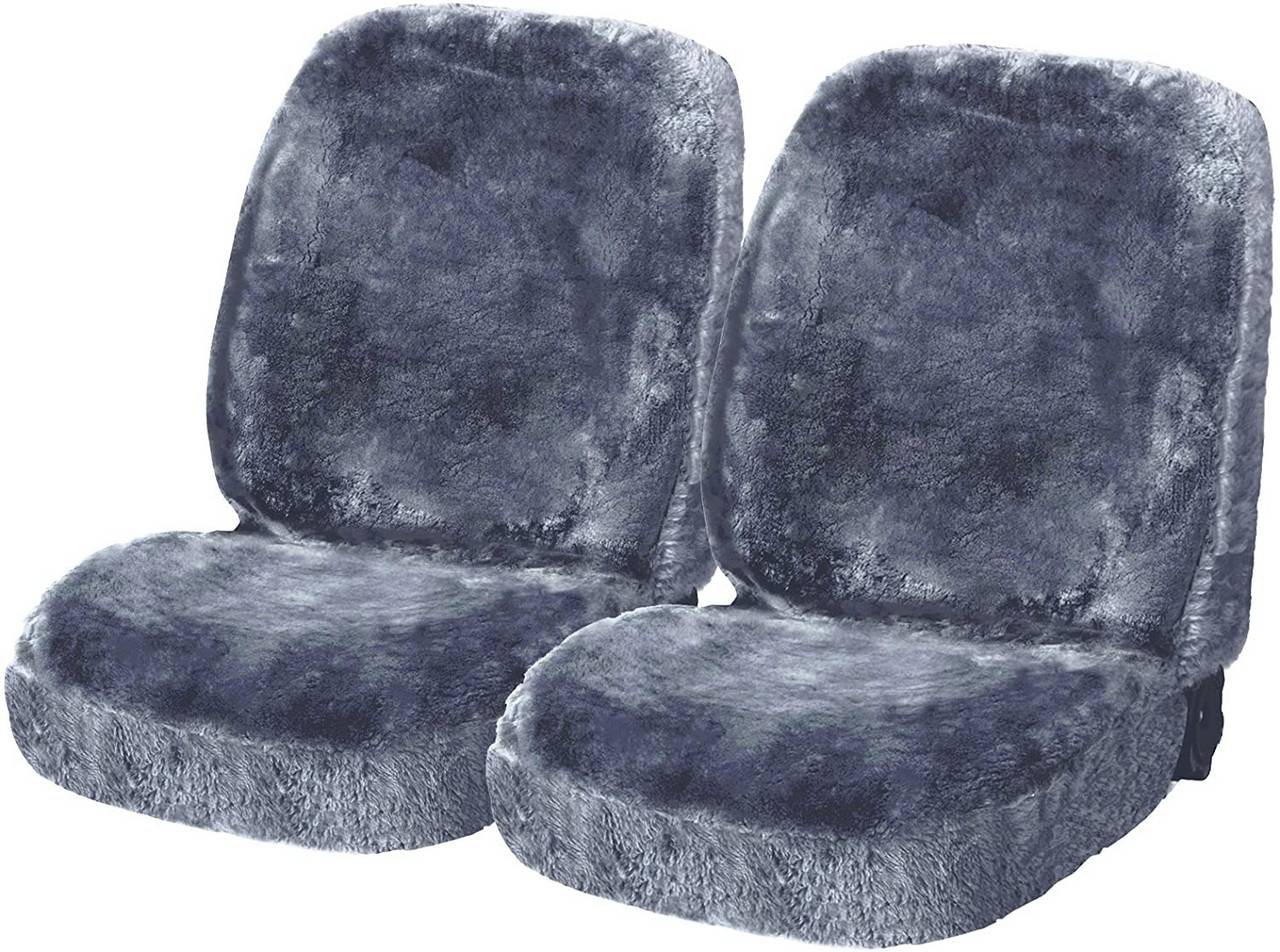  Skysep Crown - Fundas para asiento de coche, totalmente  rellenas, unisex, asientos de cuero para invierno, piel sintética y tela  transpirable 3D, Negro-blanco : Automotriz